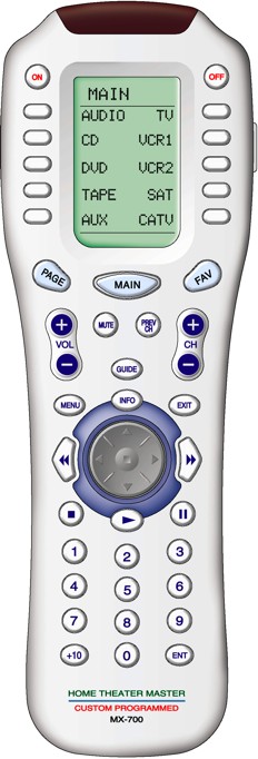 Universal Remote Control MX-700