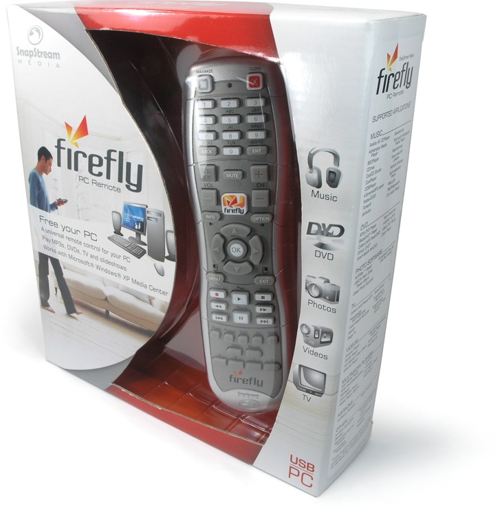 SnapStream Media PC Remote Control