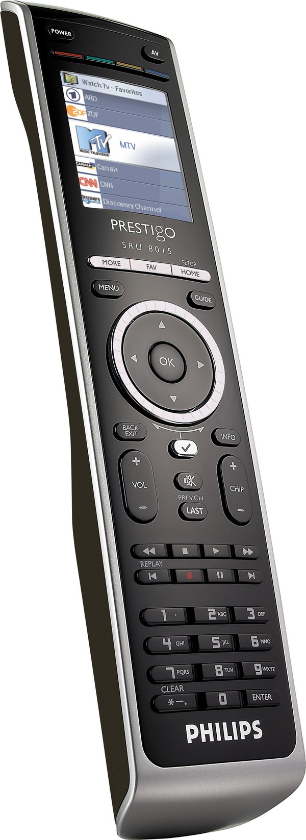 Philips Prestigo SRU8015 Universal Remote Control