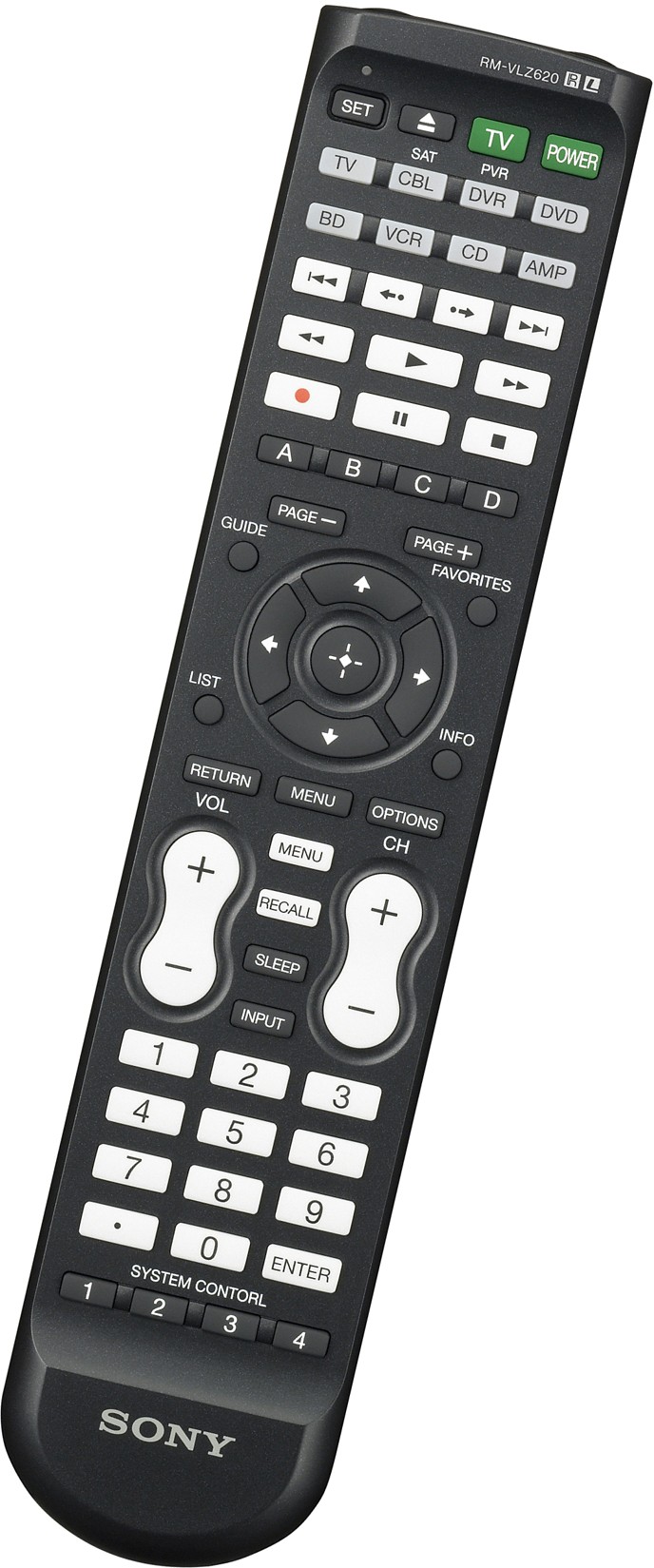 Sony RM-VLZ620 Universal Remote Control