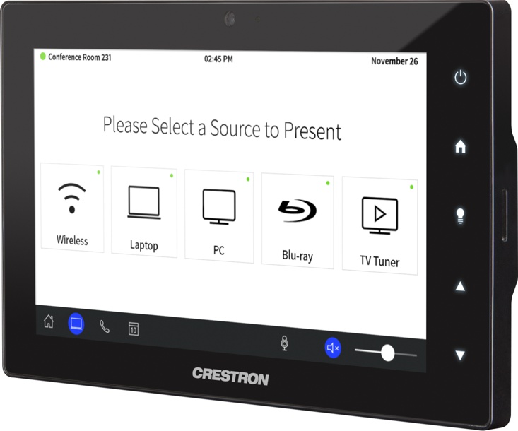 Crestron TSW-760 Touch Screen Interface