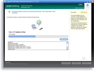 Logitech Harmony Software